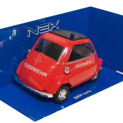 Welly 1:34 BMW Isetta Straż -czerwony - 1