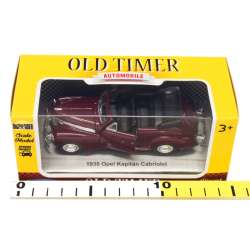 Welly 1:34 Opel Kapitan cabriolet 1938 - bordowy - 2