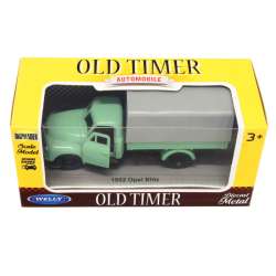Welly 1:34 1952 Opel Blitz z plandeką -seledynowy - 1