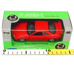 Welly 1:34 Nissan Skyline GT-R (R34) -czerwony - 2