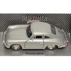 Welly 1:34 Porsche 356 B -srebrny - 1