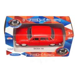 Welly 1:34 Skoda 100 czerwona - 1