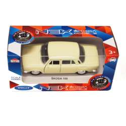 Welly 1:34 Skoda 100 kremowa - 1