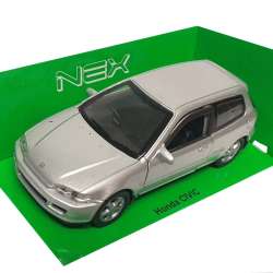 Welly 1:34 Honda CIVIC -srebrna - 1