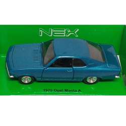 Welly 1:34 Opel Manta A 1970 - niebieski - 1