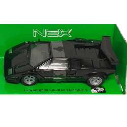 Welly 1:34 Lamborghini Countach LP 500 S -czarna - 1