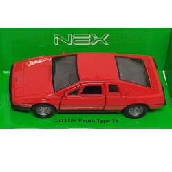 Welly 1:34 LOTUS Esprit Type 79 - czerwony - 1
