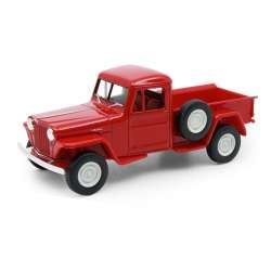Welly 1:34 Jeep Willys Pickup 1947 -czerwony - 1