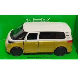 Welly 1:34 Volkswagen ID.Buzz -złoty z białym dachem - 2