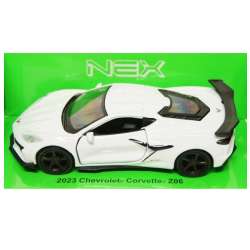 Welly 1:34 Chevrolet Corvette Z06 2023 -biały - 1