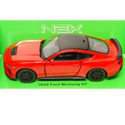 Welly 1:34 Ford Mustang GT 2024 -czerwony - 1