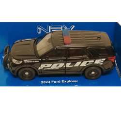 Welly 1:34 Ford Explorer 2023 POLICE -czarny - 2