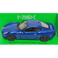 Welly 1:34 Maserati Granturismo FOLGORE -granatowy - 2