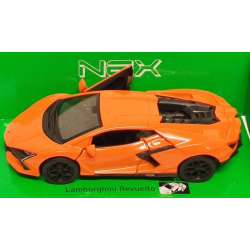 Welly 1:34 Lamborghini Revuelto -pomarańczowe - 2