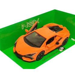 Welly 1:34 Lamborghini Revuelto -pomarańczowe - 3