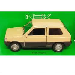 Welly 1:34 Fiat Panda - kremowy - 2
