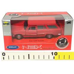 WELLY 1:39 Fiat 125P Kombi -czerwony - 3