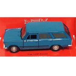 WELLY 1:39 Fiat 125P Kombi -niebieski - 1