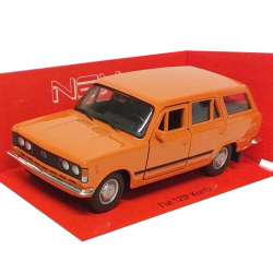WELLY 1:39 Fiat 125P Kombi -pomarańczowy - 2