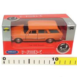 WELLY 1:39 Fiat 125P Kombi -pomarańczowy - 3