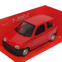 WELLY 1:39 Fiat Seicento - czerwony - 2