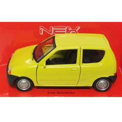 WELLY 1:39 Fiat Seicento - żółty - 1