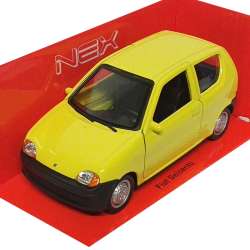 WELLY 1:39 Fiat Seicento - żółty - 2