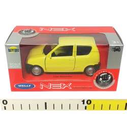 WELLY 1:39 Fiat Seicento - żółty - 3