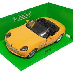Welly 1:34 BMW Z8 cabrio- żółty - 1