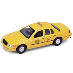 Welly 1:34 Ford Crown Victoria TAXI - żółty - 1