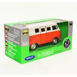 Welly 1:34 VW Volkswagen T1 bus 1963 - pomarańczowy - 1