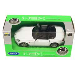 Welly 1:34 Honda S2000 cabrio (japanese version) biała - 1