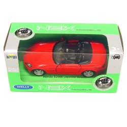 Welly 1:34 Honda S2000 cabrio (Japanise version) czerwon - 1