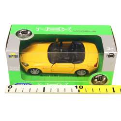 Welly 1:34 Honda S2000 cabrio (Japanise version) żółta - 2