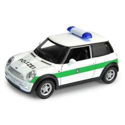 Welly 1:34 Mini Cooper Policja -biały - 1