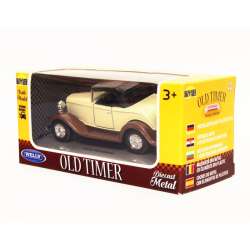Welly 1:34 Ford Roadster soft-top - kremowy - 1