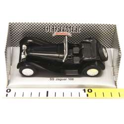 Welly 1:34 SS Jaguar 100 cabrio  czarny - 4