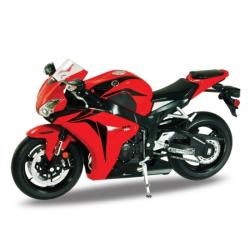 WELLY 1:10 MOTOCYKL HONDA CBR 1000 RR  CZERWONA (62804) - 1