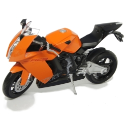 WELLY 1:10 MOTOCYKL KTM 1190 RC8  POMARAŃCZOWO-CZARNY (62806) - 2