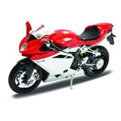 WELLY 1:10 Motocykl MV AUGUSTA F4  czerwono-srebrny (62807) - 1