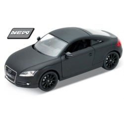 WELLY TUNING 1:24 AUDI TT COUPE CZARNY MATOWY    22478MA - 1